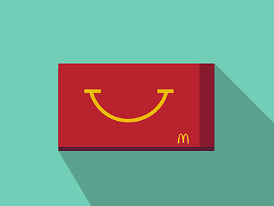 McDonald's VR flat graphic icon