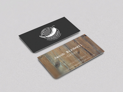 Pappy's Pickled Peppers Business Cards builtbyluke business cards rustic