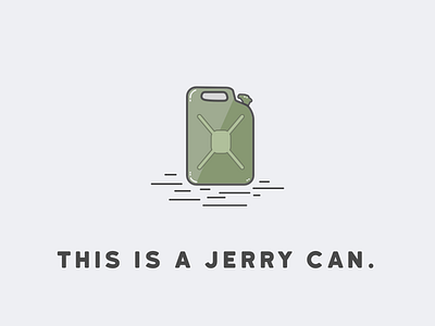Jerry Can army army green builtbyluke green illustration jerry can jerrycan made in sketch this is: vector