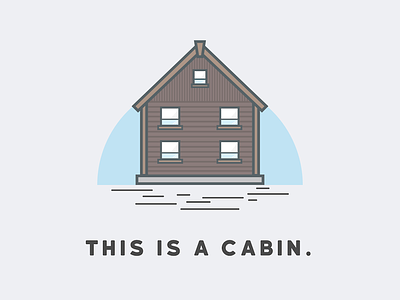 Log Cabin brown builtbyluke cabin illustration log log cabin made in sketch this is: vector