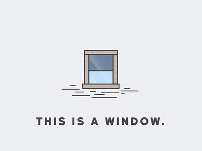 Window builtbyluke grain illustration made in sketch reflections simple this is: vector window wood