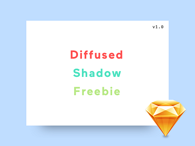 Diffused Shadow Freebie builtbyluke diffused shadow dribbble template freebie mockup shadow template