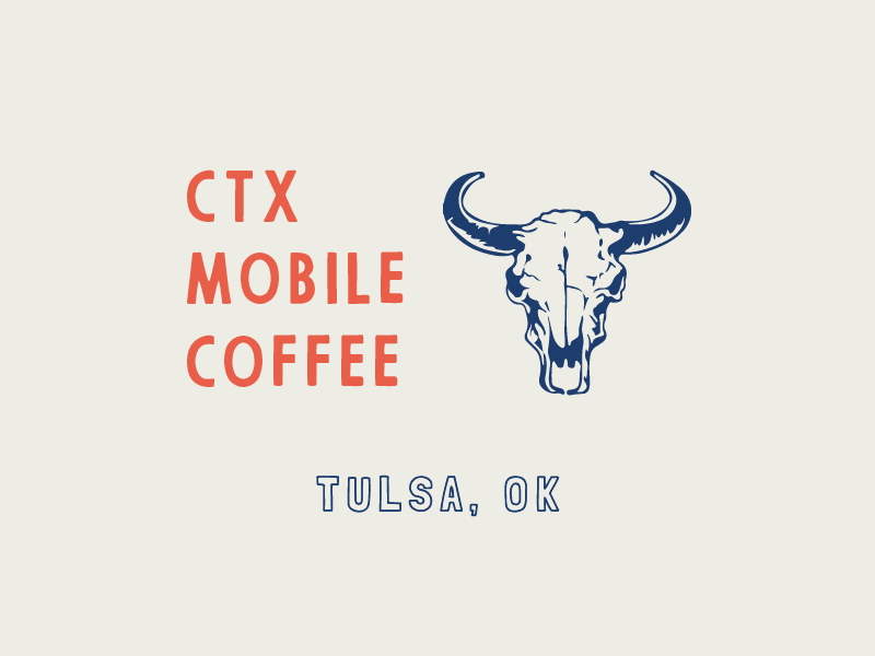 CTX Coffee Mug Illustration skull hand drawn illustration camp mug mug design builtbyluke tulsa ctx coffee