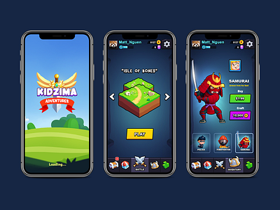 KidZima Game UI android app app design app designers design game game design gamedesign ios mobilegames ui uidesign uidesigner uidesigns uxdesign