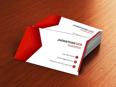 Professional Business Card business card modern design professional business card simple design unique design