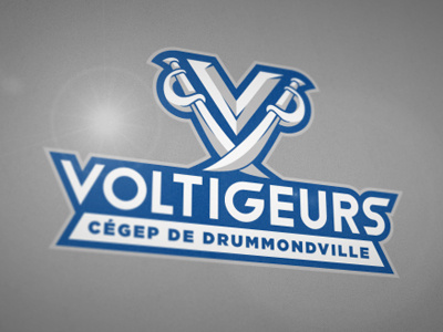 V is for Victory! college illustration logo logotype sport voltigeurs