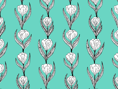 crocuses pattern