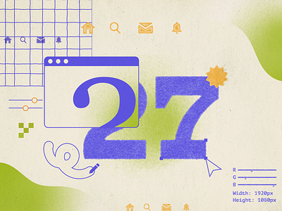 27 27 design trends editorial illustration texture trends ui