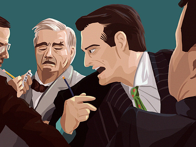 The Untouchables - 2/2 actors artstudy digitalart digitalpainting illustration illustrator ipadpro movie procreate untouchables