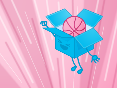 Dropbox FTW! dribbble dropbox illustration rebound