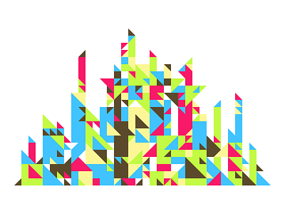 Triangular City city illustration invisible cities triangles