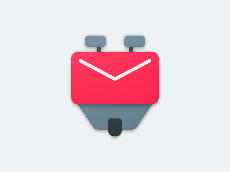 K-9 Mail icon (revised) by Tobias Bernard on Dribbble