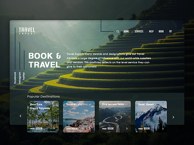 Travel Expert - Landing Page