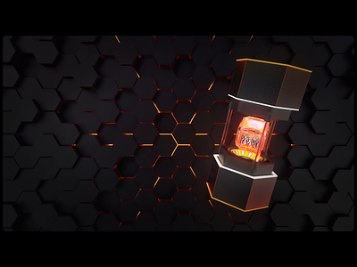 Evraz «Time Capsule» 01 after effects animation cinema 4d data visualization digital art futuristic loop animation motion design motion graphics redshift redshift3d time capsule