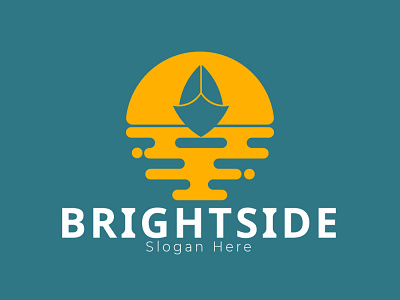 Bright Side Logo adobe illustrator branding design illustration logo logotype monogram vector