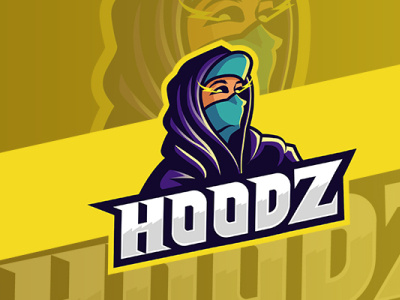 HOODZ GAMING LOGO branding esport logo gaming logo hoodie logo