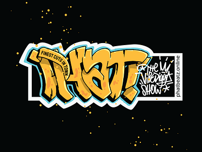 PhatBeatz - Finest cuts in town art design funk funky graffiti graffiti letters hip hop hip hop hiphop lettering nufunk sticker tag trip hop
