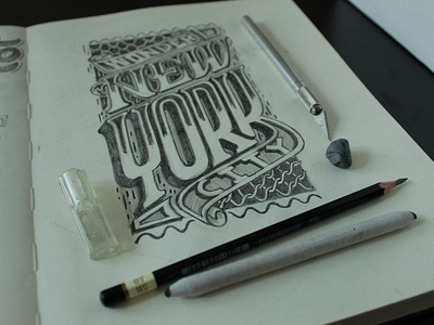 New York Hand Lettering Type Design