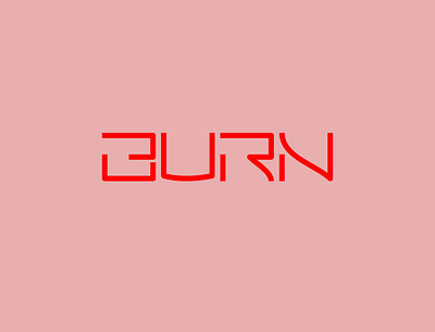 Burn dailylogo dailylogodesign letter lettermark logo logo design logoinspire logotype