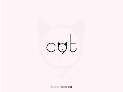 cat branding illustration logo logoinspiration logotype sans serif font typography whorahat wordmark logo wordmark logo desing