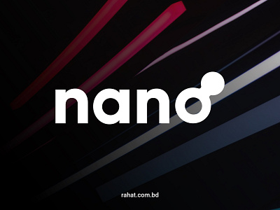 nano branding design illustration logo logoinspiration logotype sans serif font typography whorahat