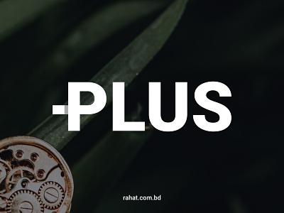 PLUS branding design graphic design logo logoinspiration logotype sans serif font typography whorahat