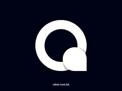 Q branding design illustration logo logoinspiration logotype typography ui vector whorahat