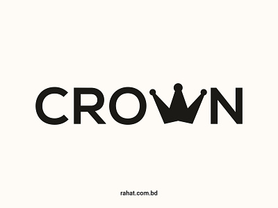 CROWN branding design graphic design illustration logo logoinspiration logotype typography ui vector whorahat