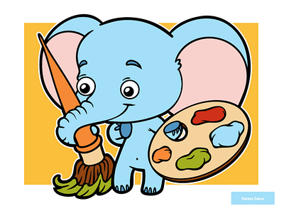 toothbrush clipart pictures of elephants