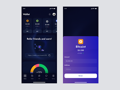 Wallet Dashboard App