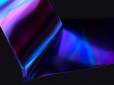 Abstract 3D Anodized Metal Wallpaper 3d abstract adobedimension curves dark graphic design metal metalic shape wallpaper wallpapers