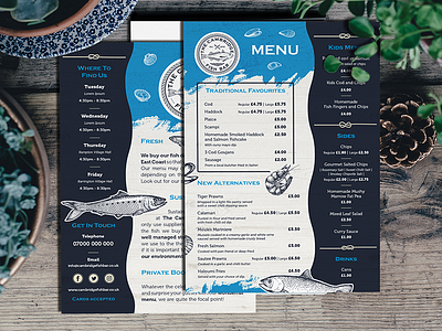 Fish Menu designs, themes, templates and downloadable graphic elements on  Dribbble