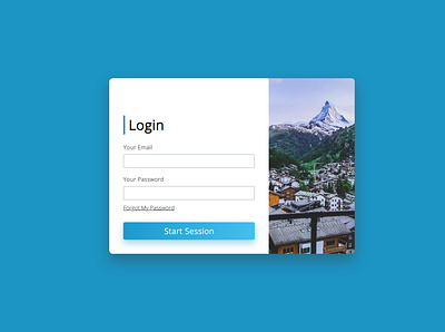 Login Form card css form design html sketch ui uidesign