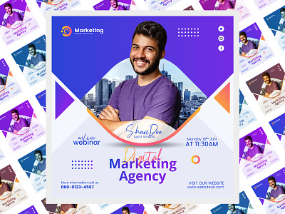 Creative Social Media Corporate Marketing Instagram Post Banner