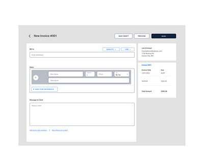 Invoice Form