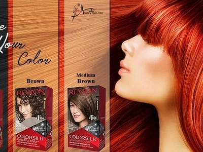 Hair color banner banner ads