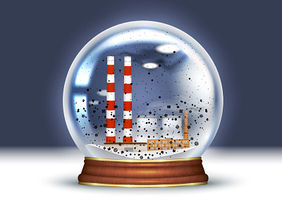 Snow globe ecology