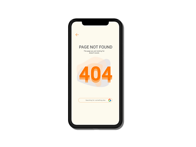 Daily UI  #008 - 404 Page Not Found