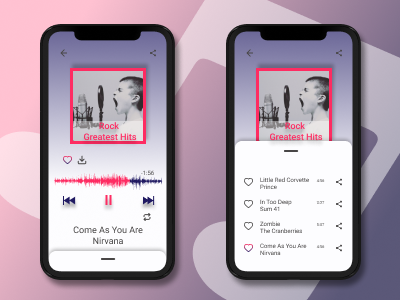 Daily UI #009 - Music Player 009 100dayproject app branding daily challange daily ui daily ui challenge dailyui design music player music player ui musicapp ui