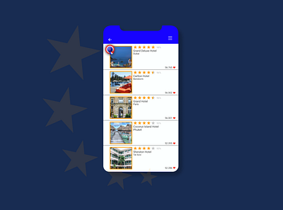 Daily UI #019 - Leaderboard 100dayproject app daily challange daily ui daily ui challenge dailyui dailyui 019 design hotel leaderboard minimal rating tourism travel ui uxui design