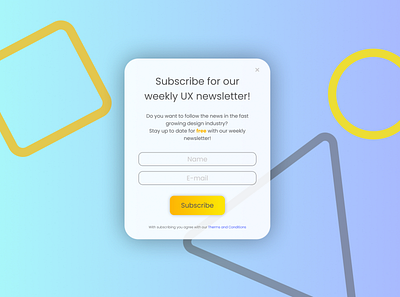 Daily UI #026 - Subscribe 100dayproject daily challange daily ui daily ui challenge dailyui design minimal subscribe ui ui design uxui design