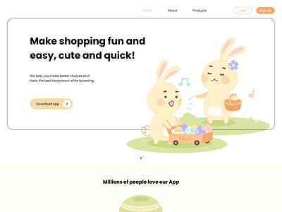 Easter Illustrations branding graphics illustration ui ux