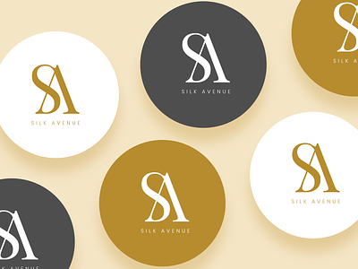 Silk Avenue branding graphics illustration logo