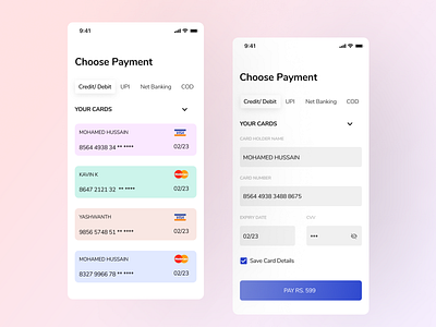 Digital Payment Checkout app design digital wallet ecommerce payment finance fintech minimal mobile ui payment ui uiux