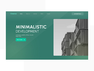 Website - Landing Page app colourful dark ui design landing page minimal minimalism mobile ui web website