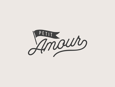 Petit Amour - Logo Design brand design brand identity branding branding design design graphic design logo minimalist design typography vector