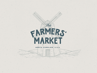 The Farmers’ Market brand brand identity branding logo logo design logo designer minimalist rustic