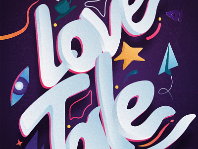 Love Tale Illustration artwork branding design icon illustration illustrator logo typography vector web