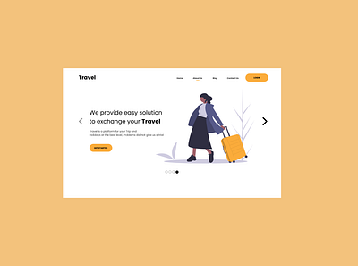 Travel travel ui ux web