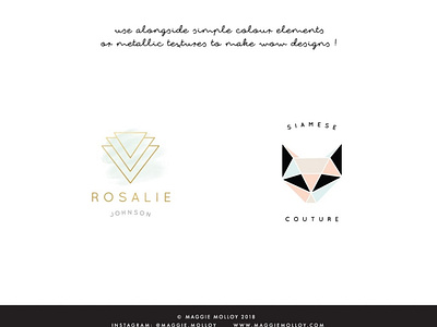 101 Geometric Logo Elements